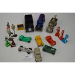 Various Early Dinky Vehicles Including Austin 7 et