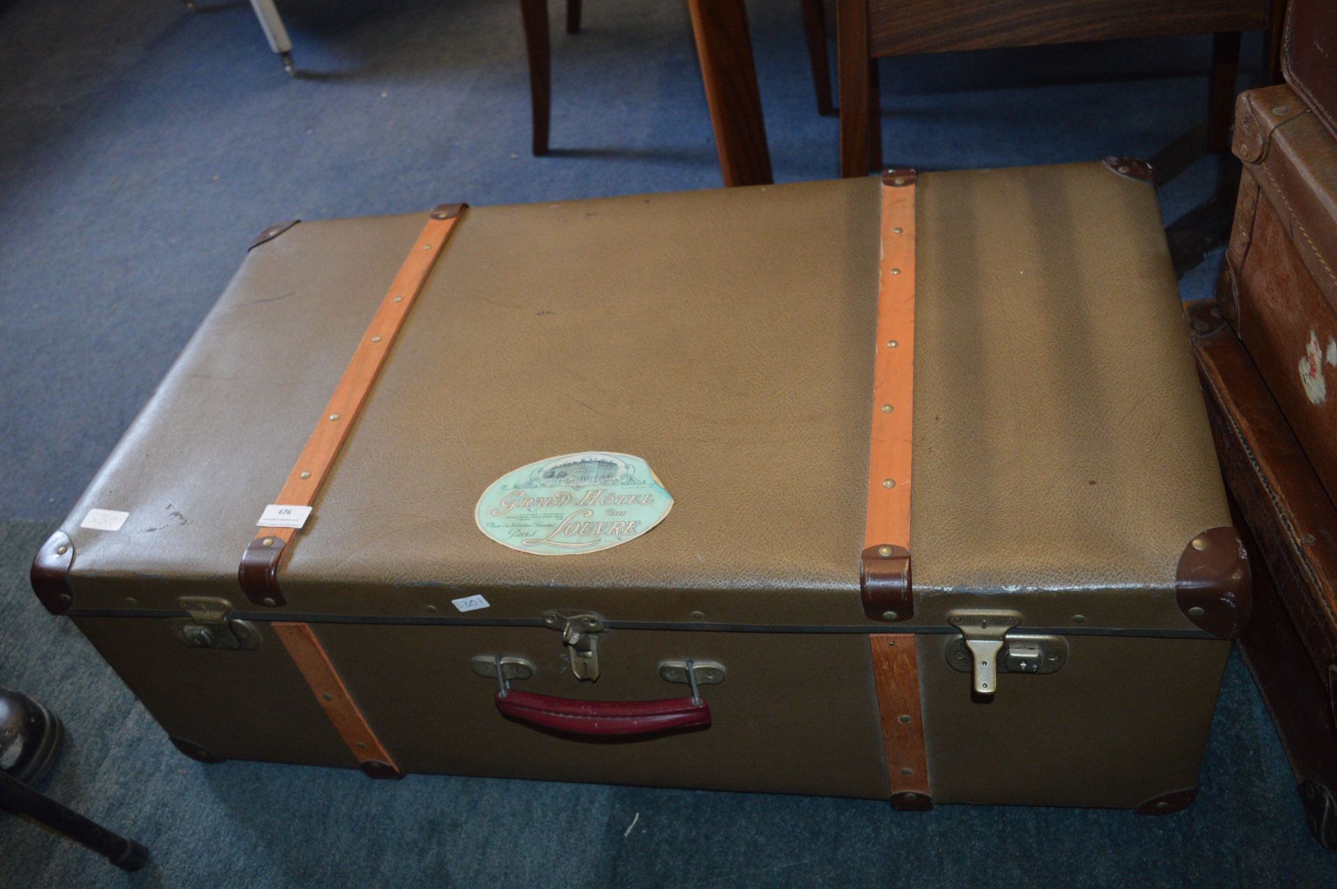 Large Steamer Trunk