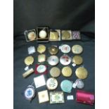 Collection of Vintage Compacts