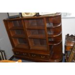 Victorian Mahogany Bookshelf