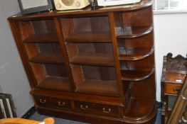 Victorian Mahogany Bookshelf