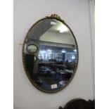 Gilt Framed Bevelled Edge Mirror