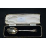 Cased Silver Spoon