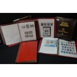 Five Stanley Gibbons Stamp Albums Including One Co