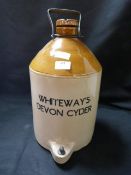 Whiteways Devon Cider Stoneware Jar