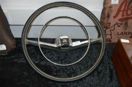 Vintage Vauxhall Steering Wheel