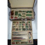 Large Wooden Box Containing Meccano Accessories