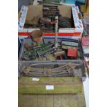 Large Collection of O-Gauge Model Railway Engines, Track, Stations etc.