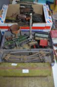 Large Collection of O-Gauge Model Railway Engines, Track, Stations etc.