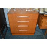 Four Drawer G-Plan Bedroom Chest