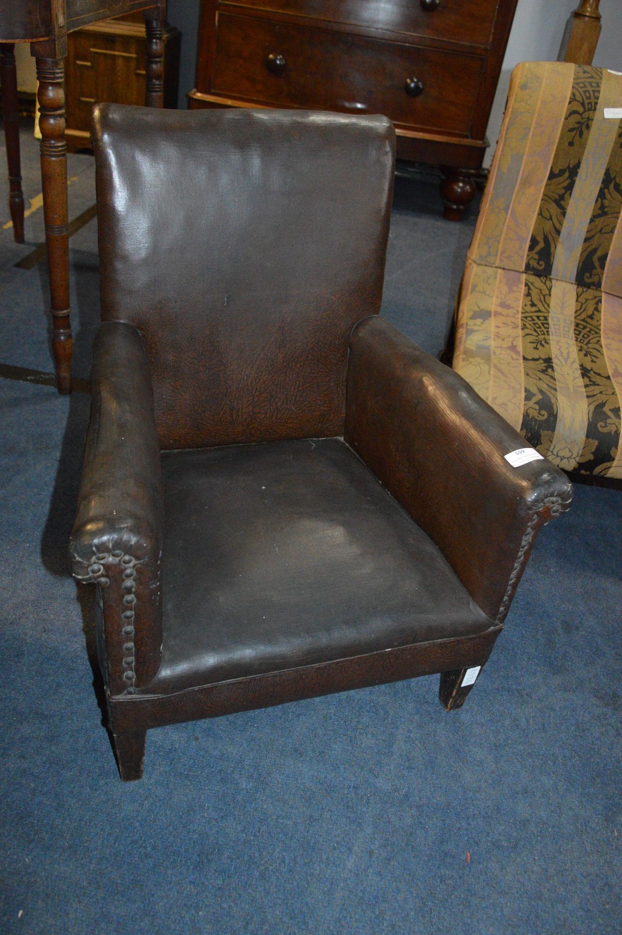 Child's Leatherette Armchair