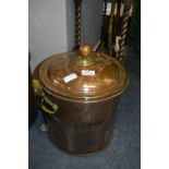 Copper Coal Bucket