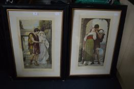 Pair of Victorian Classical Prints