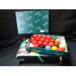 Two Sets of Snooker Balls