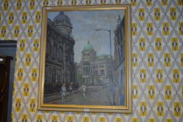 Oil on Canvas - Hull City Hall 1985