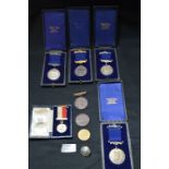 Various Hull Medals; Silver, etc.
