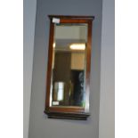 Mahogany Framed Wall Mirror