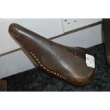 Vintage Ideale Leather Bicycle Saddle