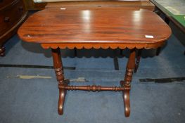 Victorian Mahogany Side Table with Turned Detail