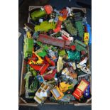 Large Collection of Vintage Playworn Diecast Toys