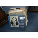 Collection of 78rpm Records Including Dienna Berbi