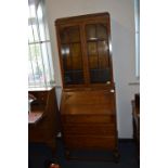 Oak Bureau Bookcase (AF)