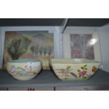 Clarice Cliff Bowl and One Other