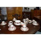 Crown Derby Style Part Tea Service (30+ Pieces)