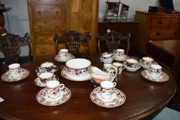 Crown Derby Style Part Tea Service (30+ Pieces)
