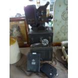 Three Vintage Photography Items Including Box Came