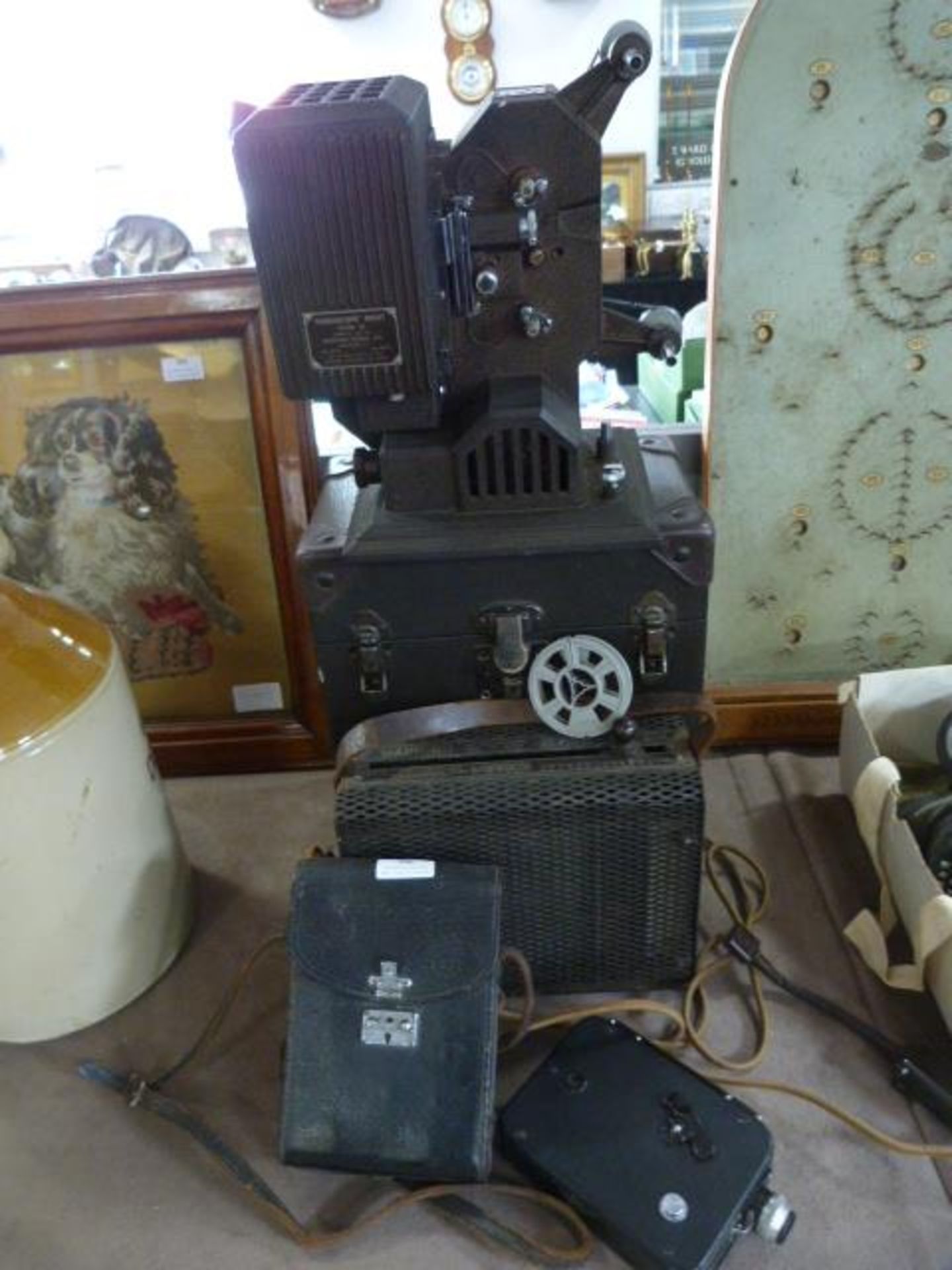 Three Vintage Photography Items Including Box Came