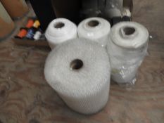 Roll of Bubble Wrap and Three Rolls of Polythene