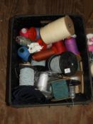 Box of Assorted Threads and Braids