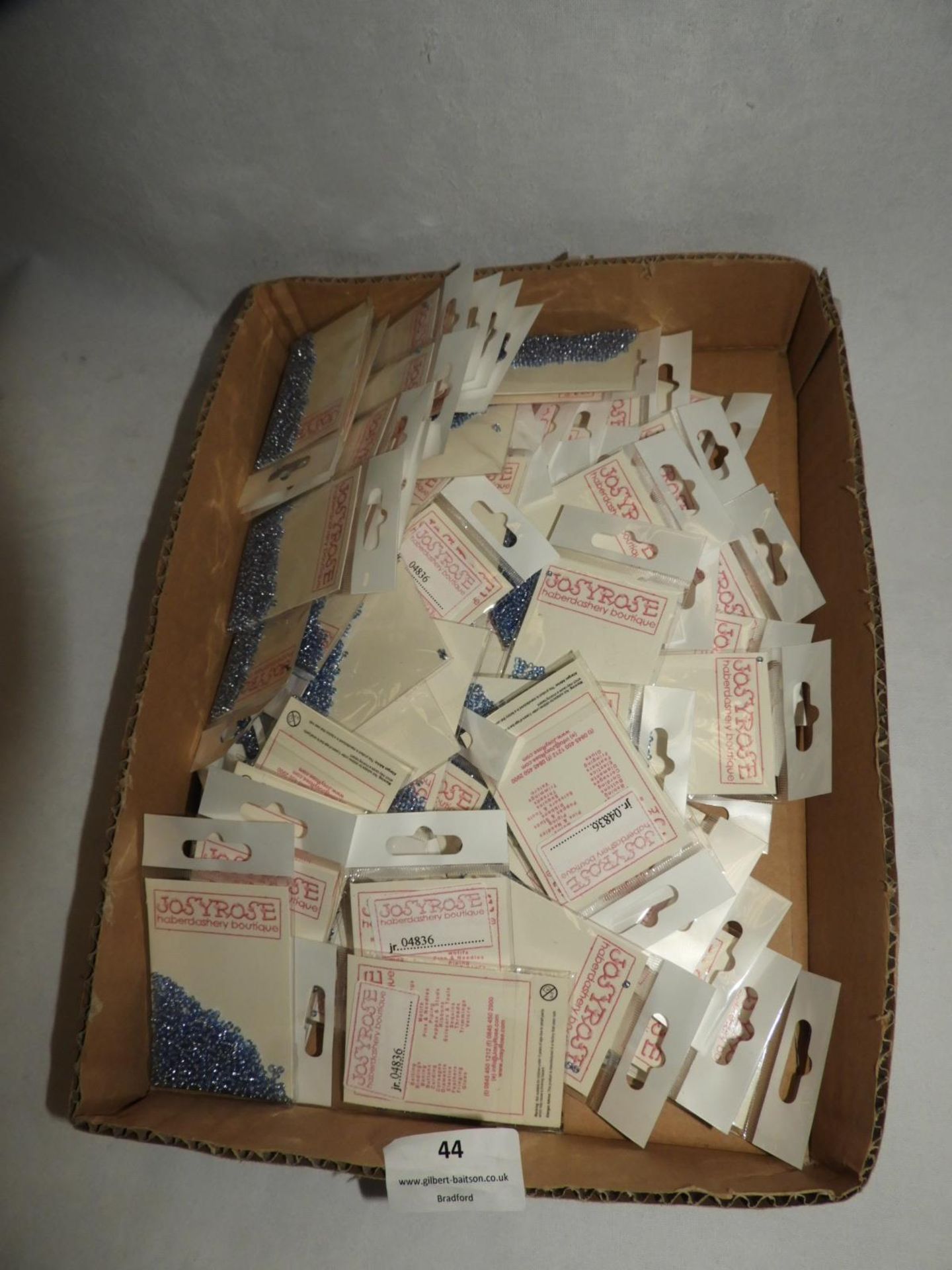 Box Containing 80 Pieces of Mixed Haberdashery (As Per Photograph)