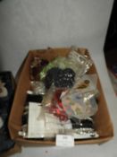 Box Containing 80 Pieces of Mixed Haberdashery and Craft Items (As Per Photograph)