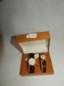 Four Boxed Sets of Ladies & Gents Wrist Watches