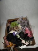 Box Containing 80 Pieces of Mixed Haberdashery (As Per Photograph)