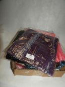 Box Containing 10 Ladies Scarves