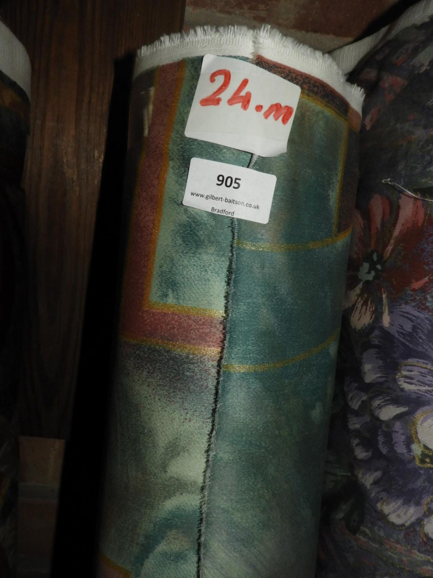 24m Roll of Abstract Fabric