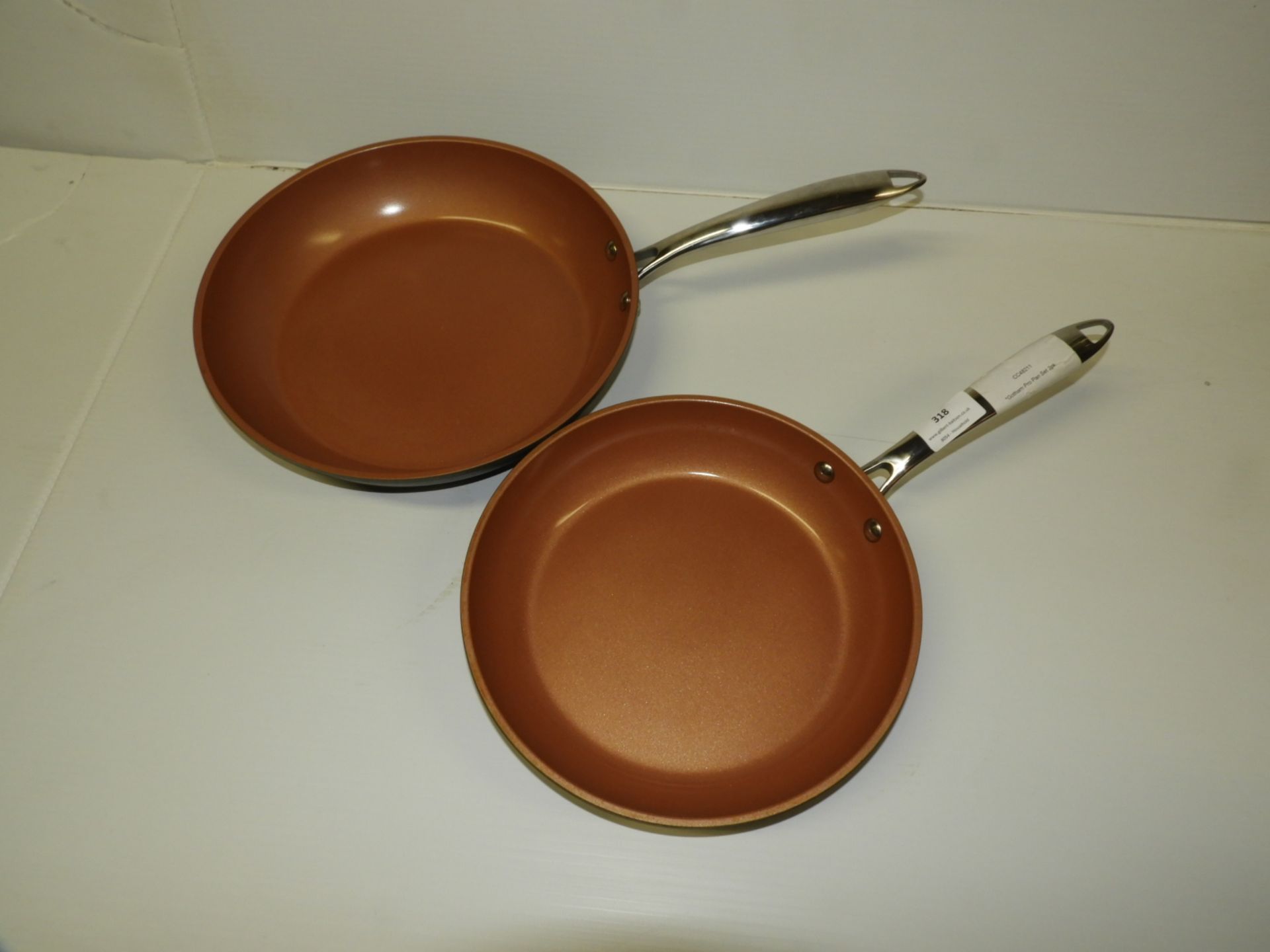 *Gotham Pro Two Piece Frying Pan Set