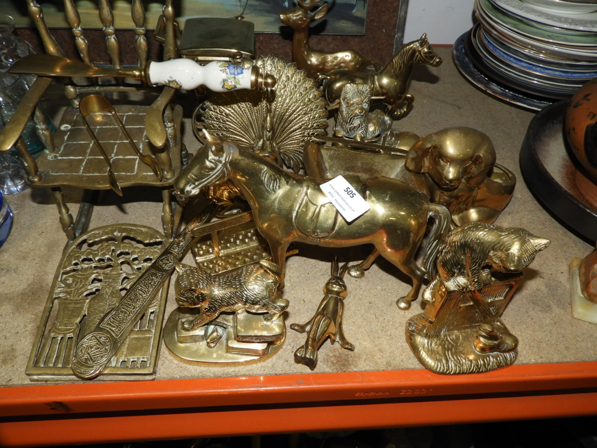 Assorted Brassware