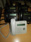 *Five Panasonic KX-UT113 VOIP Telephones