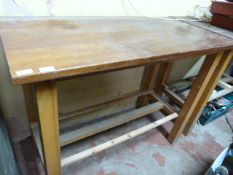 Wooden Work Table 120x60x92cm