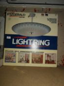 *Fitz Gerald Vintage Style Ceiling Light