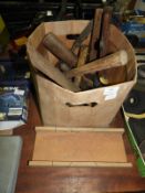 Box Containing Various Joiners Tools