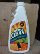 Box of 12 Orange Clean Laminate Floor Cleaner