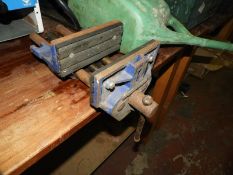 Joiner's Vice with Rubber Jaws