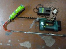 Gardenline Hedge Trimmer with Charger & Weed Burne