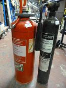 5Lbs C02 Extinguisher & Three Gallon Water Extingu