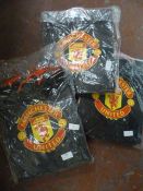 Box of 36 Man United Black Bags